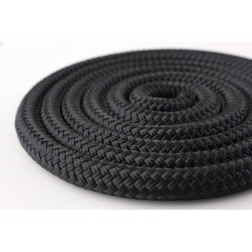 Braided mooring line with...