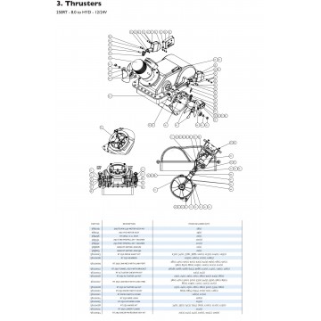 LEWMAR RT 250 MICROSWITCH...