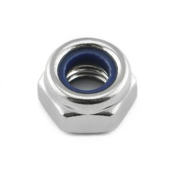 A4 S/STEEL Nylock nuts