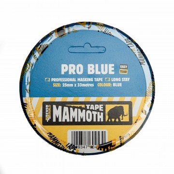 Pro Blue Masking tape 25mm