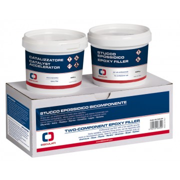 Two-component epoxy filler