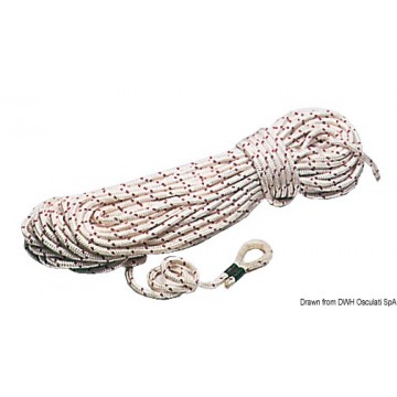 Braided Mooring line with...