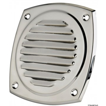 Stainless steel louvred vent