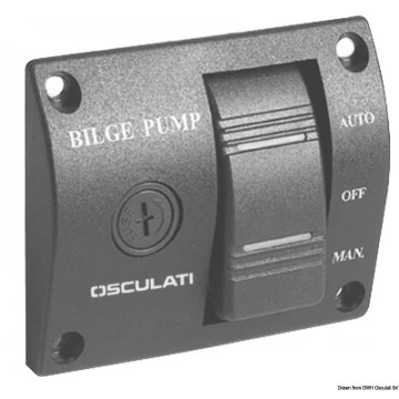 Bilge pump switch panel 12 V