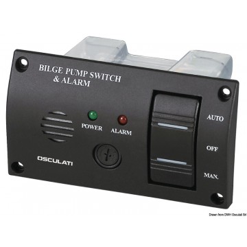 Bilge Control Panel with Alarm