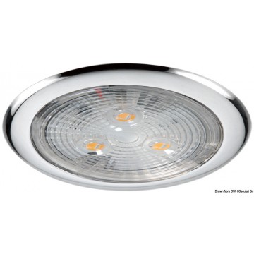 Ceiling light with 3 white...